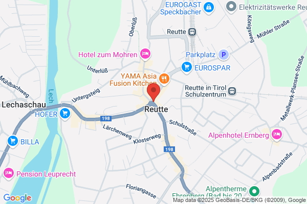 Bauhof der Marktgemeinde Reutte