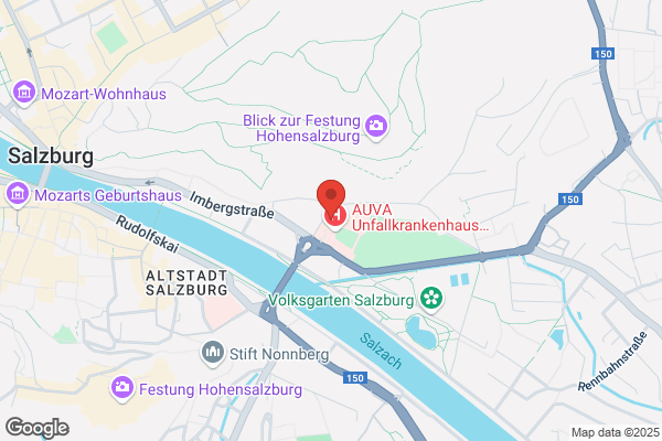 Taxistandplatz Unfallkrankenhaus