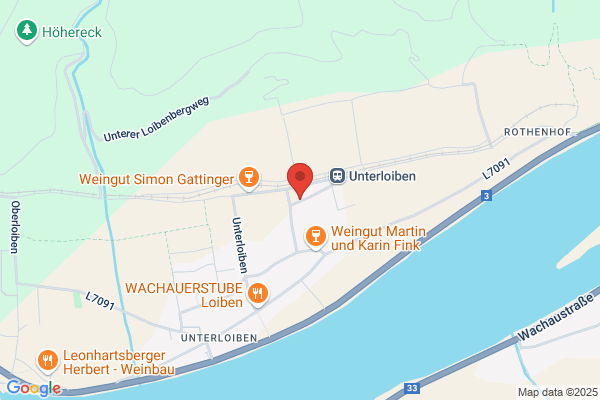 Dinstigut Loiben Vinothek im alten Felsenkeller