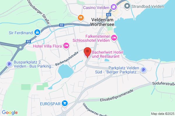 Hotel VELDEN Bacherlwirt Schwarz KEG