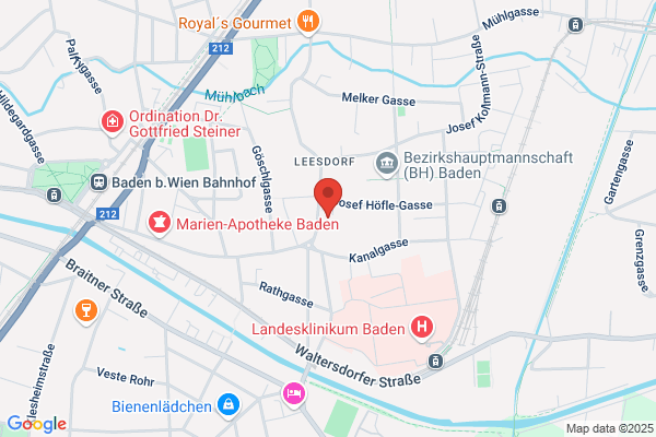 Postamt 2502 Baden-Leesdorf