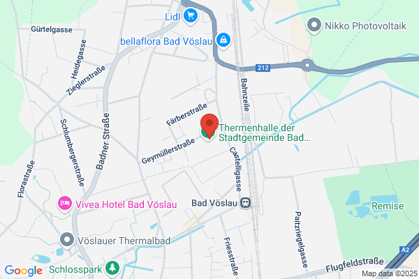 Thermenhalle der Stadtgemeinde Bad Voeslau